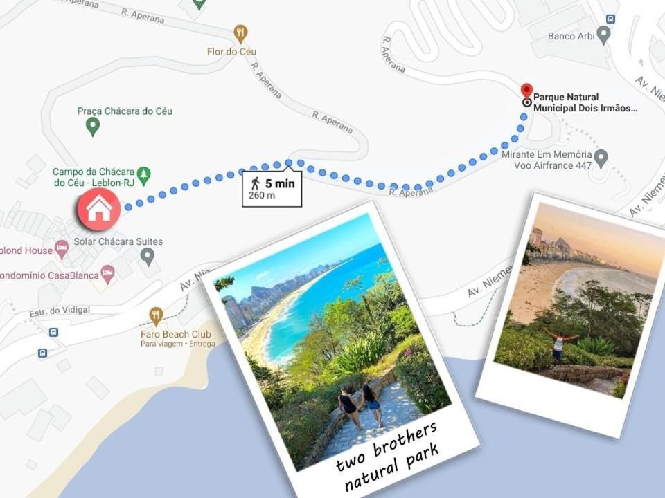 Casa No Vidigal Com Vista Incrivel O Mar *