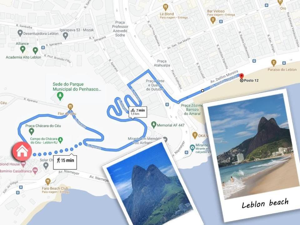 Hébergement de vacances Casa No Vidigal Com Vista Incrivel O Mar *