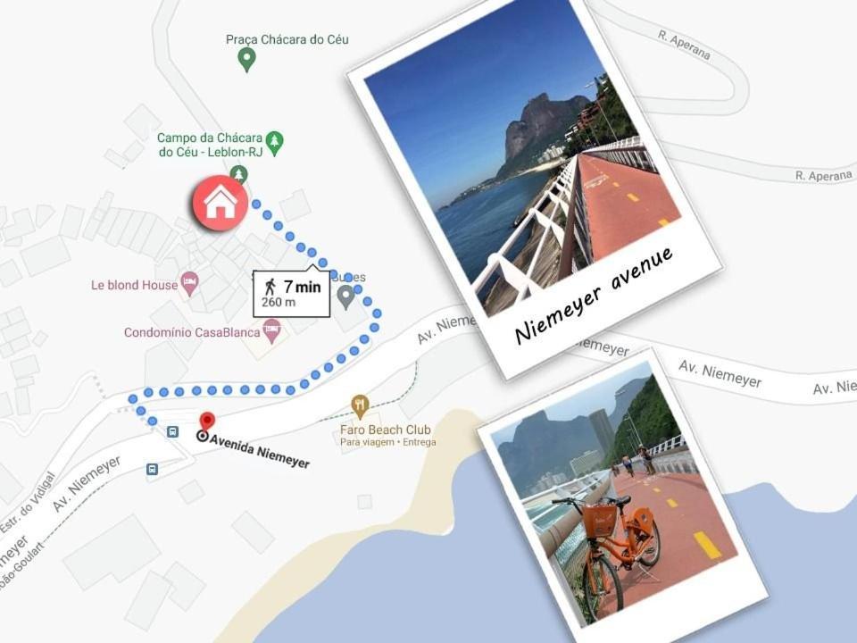 Casa No Vidigal Com Vista Incrivel O Mar Hébergement de vacances Rio de Janeiro